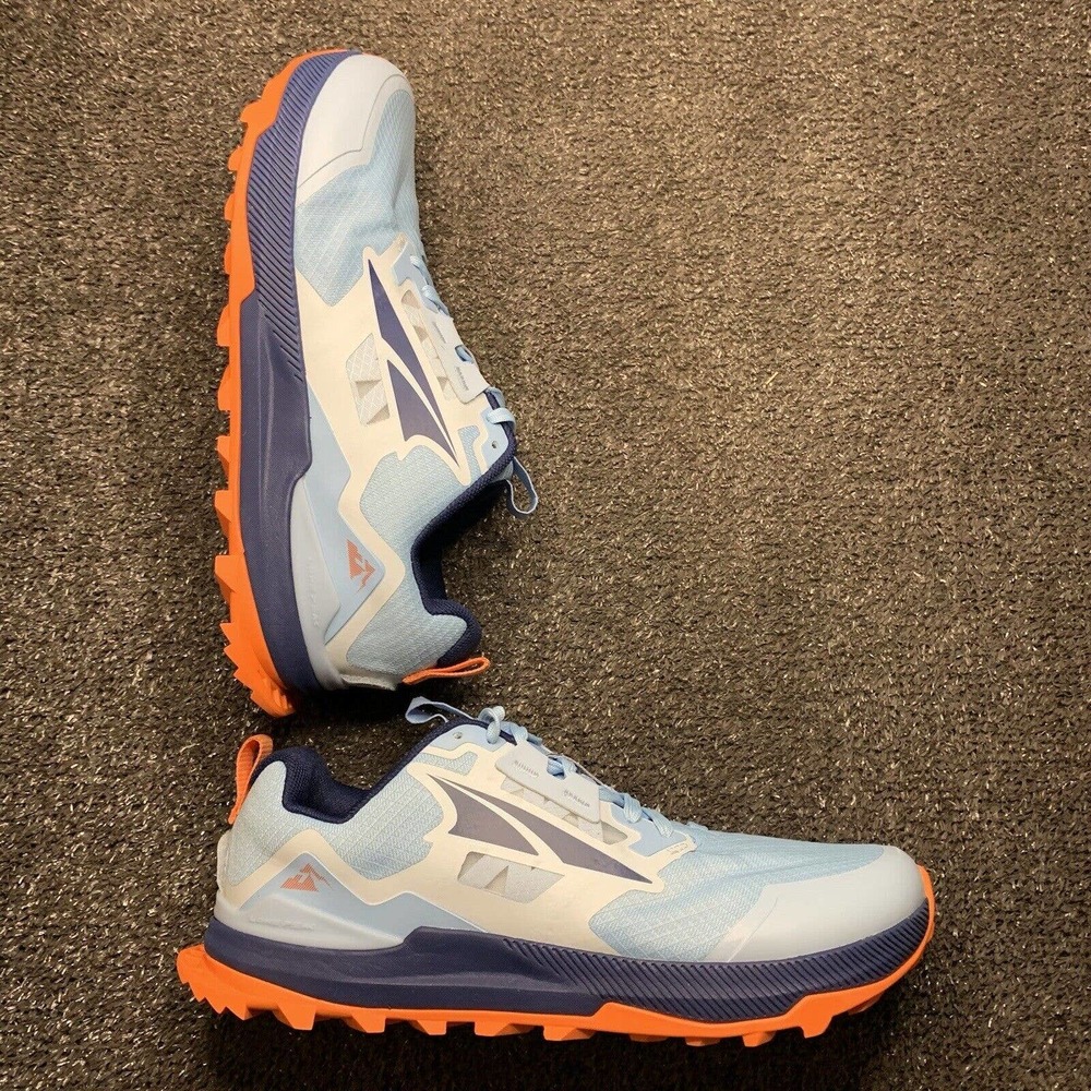 Altra Lone Peak 7 Women’s Size 7.5 ‘Blue/orange’ AL0A7R7G480 Trail Running Shoes